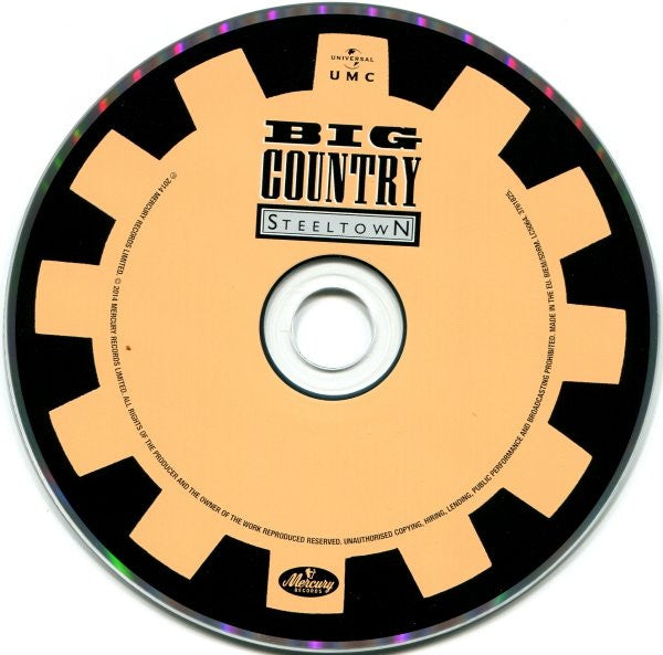 Big Country : Steeltown (CD, Album, RE + CD, Comp + Dlx, RM, 30t)
