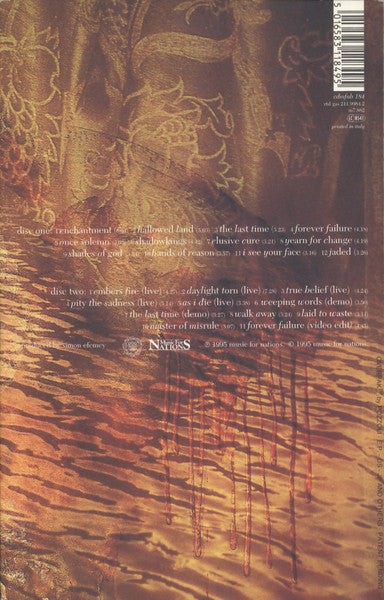 Paradise Lost : Draconian Times (CD, Album + CD + Box, Ltd)