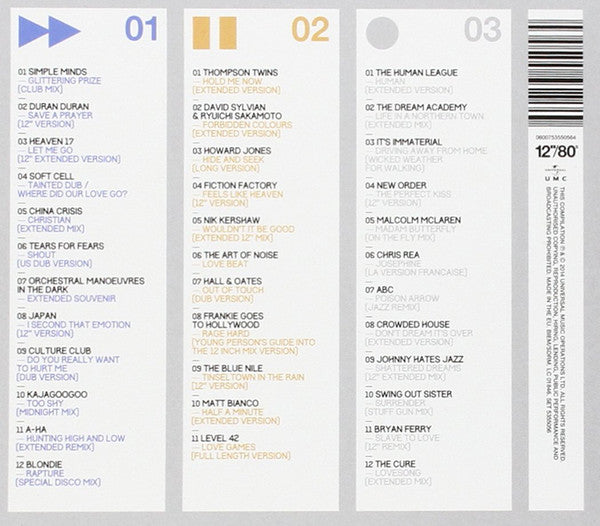 Various : 12"/80s Chilled (3xCD, Comp + Box)