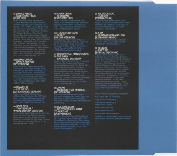 Various : 12"/80s Chilled (3xCD, Comp + Box)