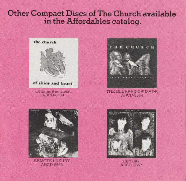 The Church : Seance (CD, Album, RE, RM)
