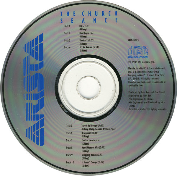 The Church : Seance (CD, Album, RE, RM)
