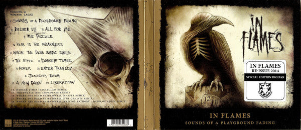 In Flames : Sounds Of A Playground Fading (CD, Album, RE, S/Edition, Dig)