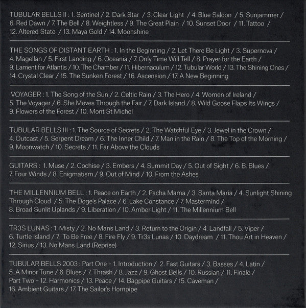 Mike Oldfield : The Studio Albums : 1992-2003 (CD, Album, RE + CD, Album, RE + CD, Album, RE + CD)