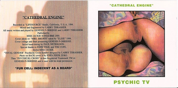 Psychic TV : Cathedral Engine (CD, Album)