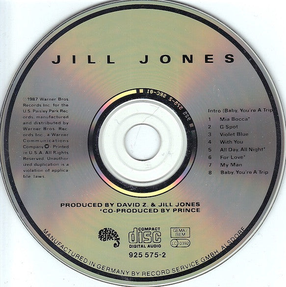 Jill Jones : Jill Jones (CD, Album)