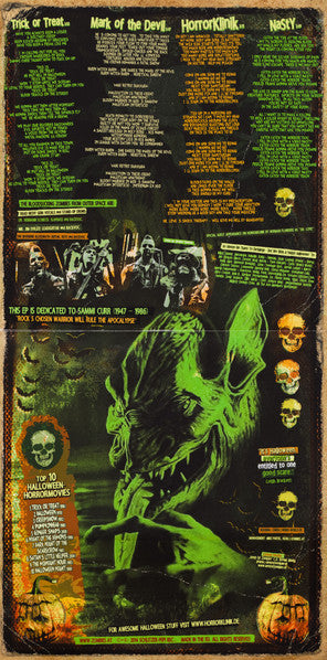 Bloodsucking Zombies From Outer Space : Trick Or Treat (7", EP, Ltd, Num, Yel)