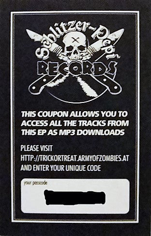 Bloodsucking Zombies From Outer Space : Trick Or Treat (7", EP, Ltd, Num, Yel)