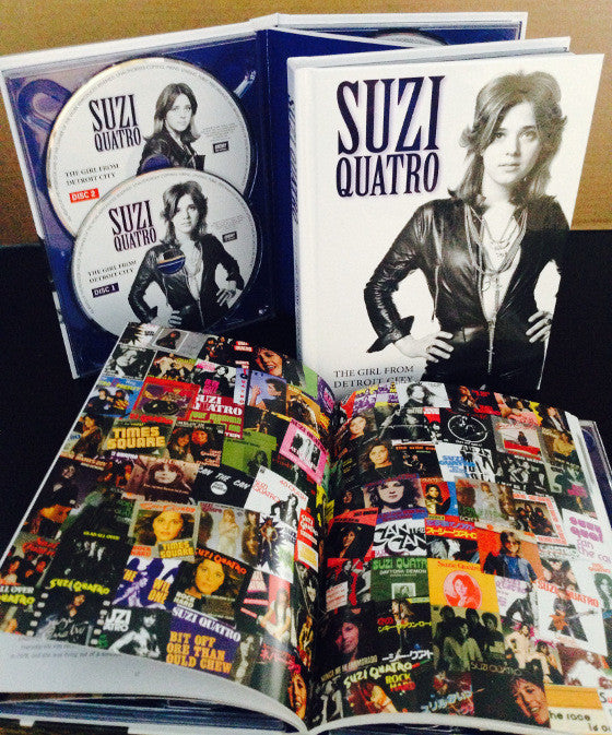 Suzi Quatro : The Girl From Detroit City (4xCD, Comp, Dlx, RM + Box, plu)