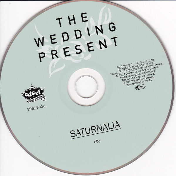The Wedding Present : Saturnalia (3xCD, Album, RE, RM + DVD-V, PAL + Exp)