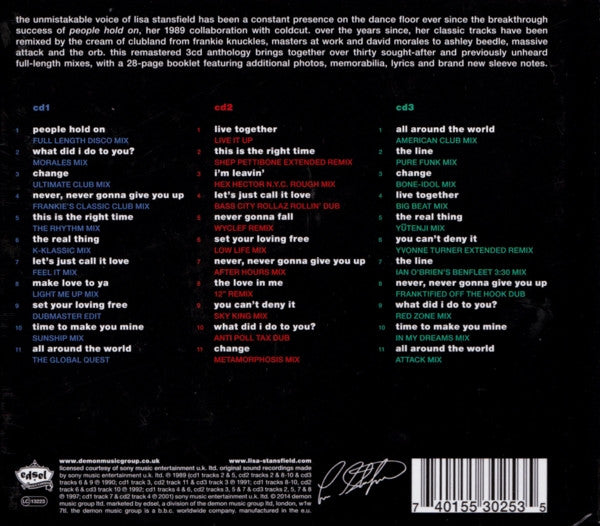 Lisa Stansfield : People Hold On... The Remix Anthology (3xCD, Comp, RM)