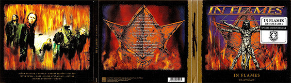In Flames : Clayman (CD, Album, RE, S/Edition, Dig)