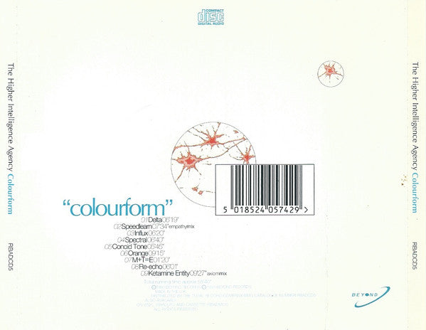 The Higher Intelligence Agency : Colourform (CD, Album, P/Mixed)