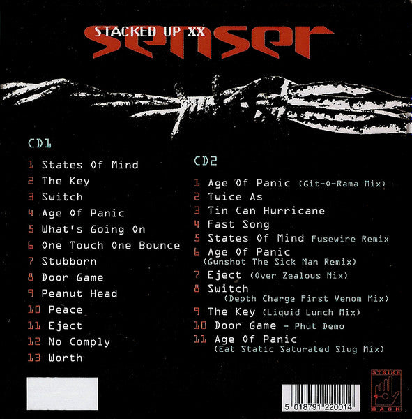 Senser : Stacked Up XX (CD, Album, RE, RM + CD, Comp, RM + Box, Ltd)