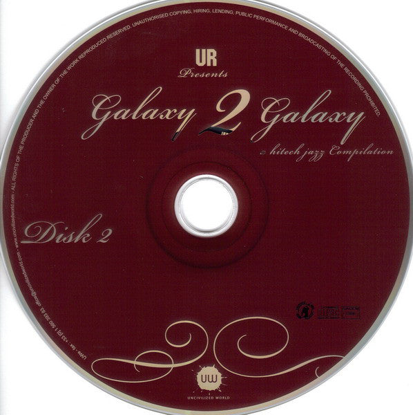 UR* Presents Galaxy 2 Galaxy : A Hitech Jazz Compilation (2xCD, Comp, Dig)