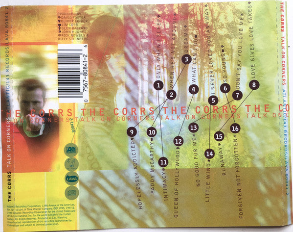 The Corrs : Talk On Corners (2xCD, Album, Ltd, Tou)