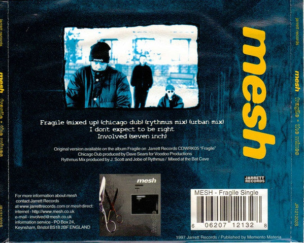 Mesh (2) : Fragile - The Mixes (CD, Single)