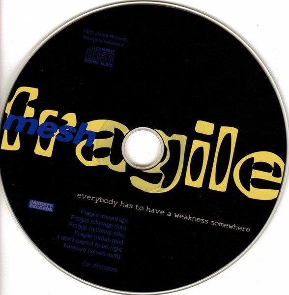 Mesh (2) : Fragile - The Mixes (CD, Single)