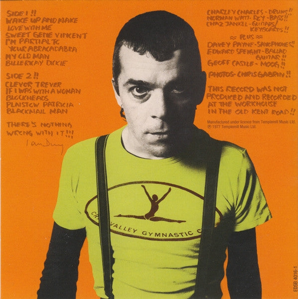 Ian Dury : The Studio Albums Collection (Box, Comp + CD, Album, RE + CD, Album, RE + CD, Al)