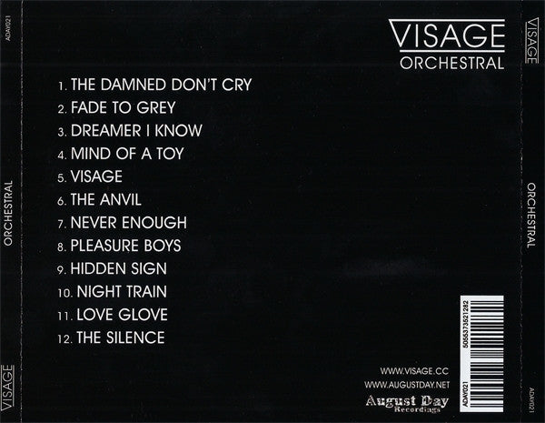 Visage : Orchestral (CD, Album)