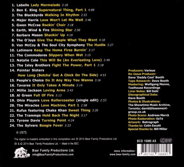 Various : Sweet Soul Music - 24 Scorching Classics From 1975 (CD, Comp, RM)
