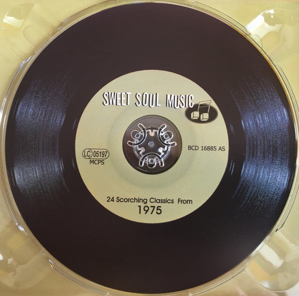 Various : Sweet Soul Music - 24 Scorching Classics From 1975 (CD, Comp, RM)