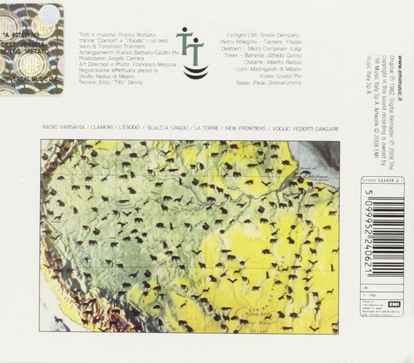 Battiato* : L'Arca Di Noè (CD, Album, RE, RM)