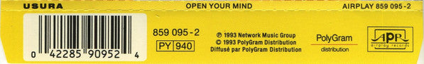U.S.U.R.A. : Open Your Mind (The Remixes) (CD, Maxi)