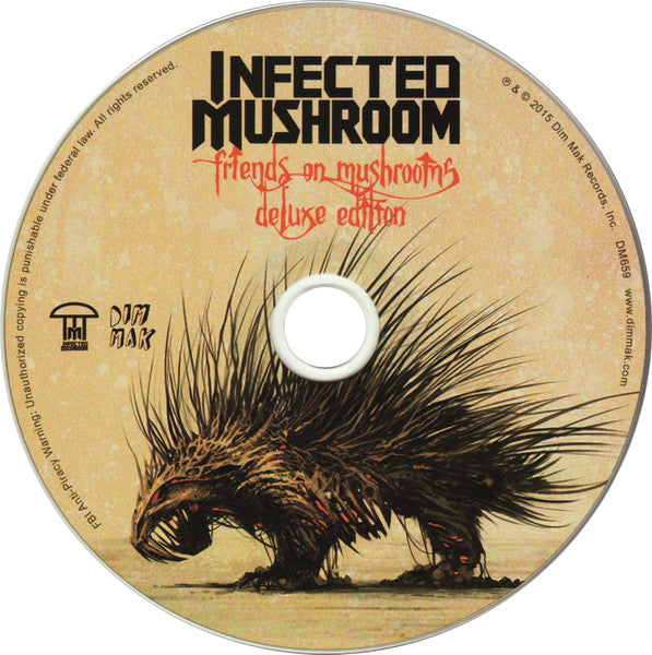 Infected Mushroom : Friends On Mushrooms (CD, Album, Dlx, Dig)