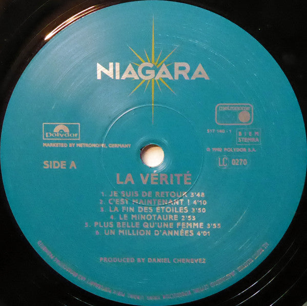 Niagara (2) : La Vérité (LP, Album)