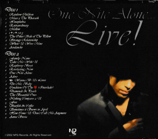 Prince &amp; The New Power Generation : One Nite Alone... Live! (Box + 2xCD + CD)