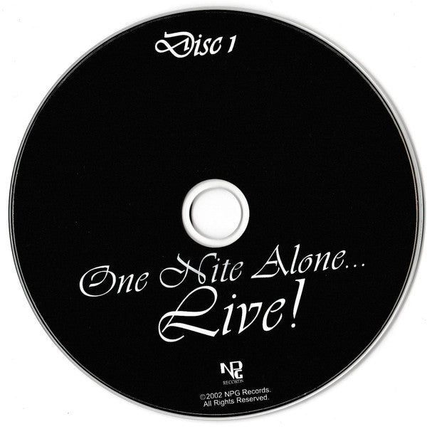 Prince &amp; The New Power Generation : One Nite Alone... Live! (Box + 2xCD + CD)