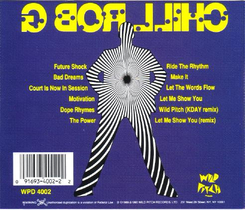 Chill Rob G : Ride The Rhythm (CD, Album)