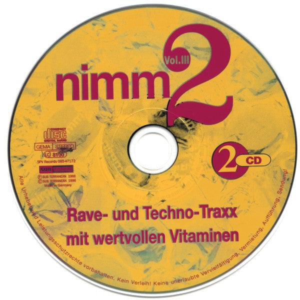 Various : Nimm 2 Vol. III (2xCD, Comp)