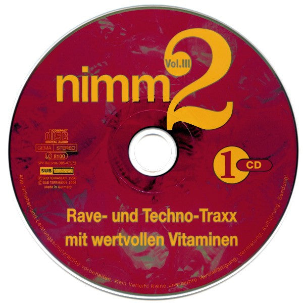Various : Nimm 2 Vol. III (2xCD, Comp)