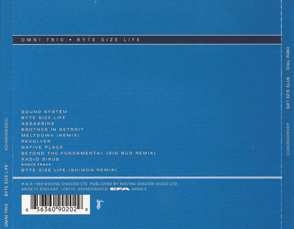 Omni Trio : Byte Size Life (CD, Album)