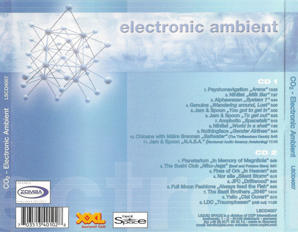 Various : CO₂ - Electronic Ambient (2xCD, Comp, Mixed)