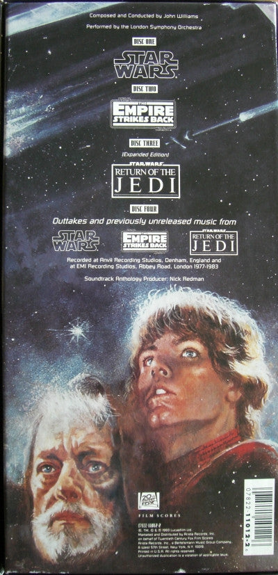 John Williams (4), London Symphony Orchestra : Star Wars Trilogy (The Original Soundtrack Anthology) (Box, Comp + 4xCD, RM)