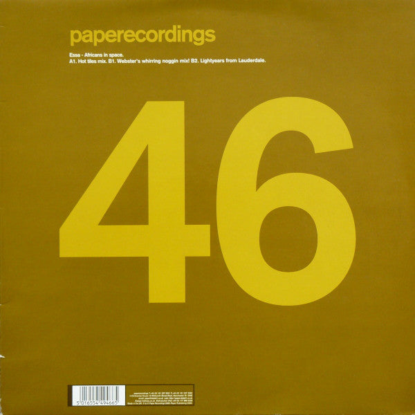 Essa : Africans In Space (12&quot;)