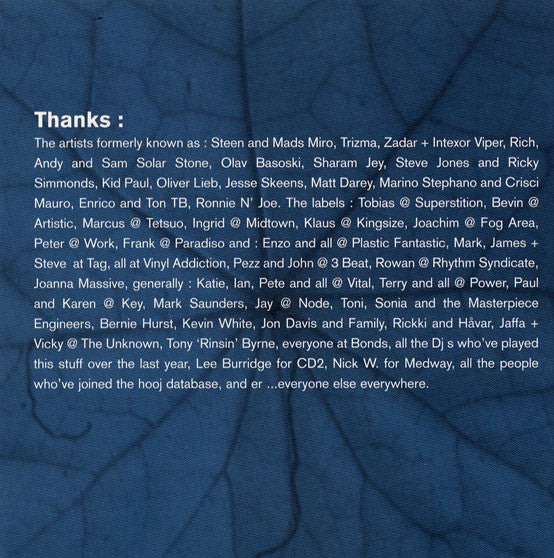 Various : Deeper Shades Of Hooj: Volume Two (2xCD, Comp, Mixed)