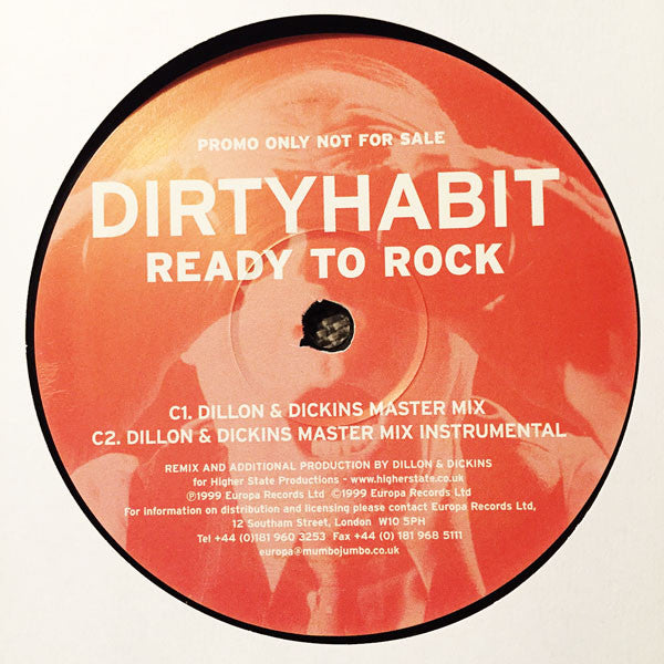 Dirty Habit : Ready To Rock (2x12&quot;, Promo)