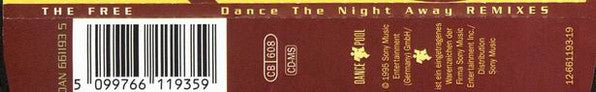 The Free : Dance The Night Away (Remixes) (CD, Maxi)