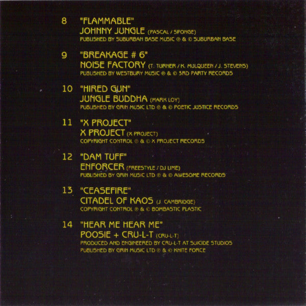 Various : The Dark Side II (Jungle &amp; Technology) (CD, Comp)
