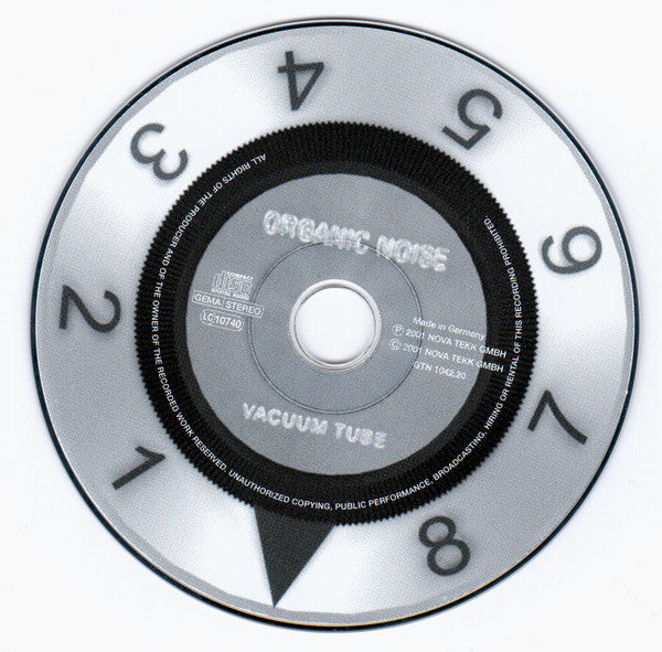 Organic Noise : Vacuum Tube (CD, Album)