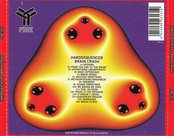 Hardsequencer : Brain Crash (CD, Album)