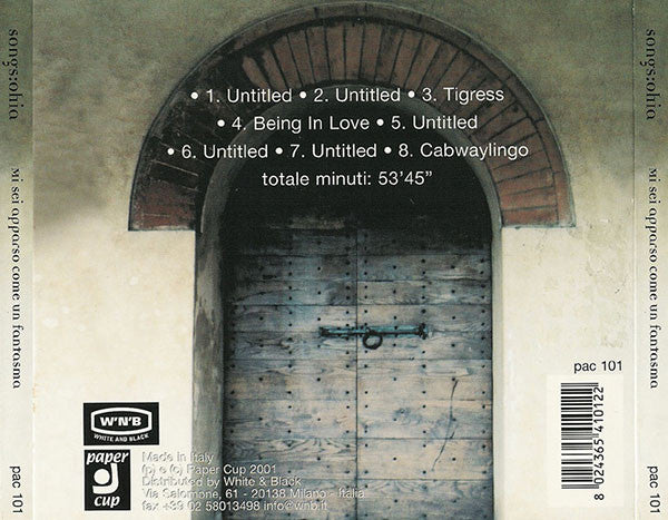 Songs: Ohia : Mi Sei Apparso Come Un Fantasma (CD, Album)