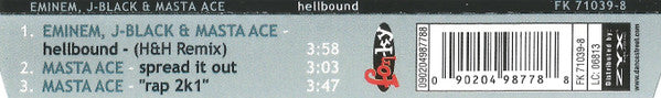 Eminem, J. Black &amp; Masta Ace : Hellbound (CD, Maxi)