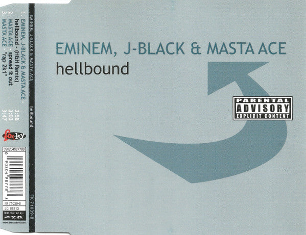 Eminem, J. Black &amp; Masta Ace : Hellbound (CD, Maxi)