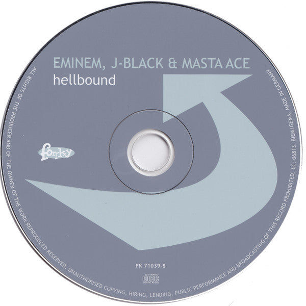 Eminem, J. Black &amp; Masta Ace : Hellbound (CD, Maxi)