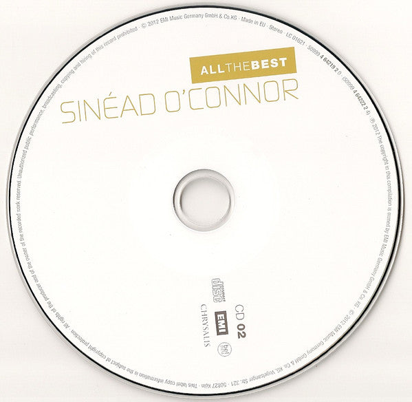 Sinéad O&#39;Connor : All The Best (2xCD, Comp)